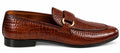 Luxury Croc-Embossed Tassel Leather Loafers – Handcrafted Premium Slip-On Shoes for Men