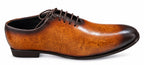 Premium Plain Toe Oxford Shoes – 100% Genuine Full Grain Leather (Leather Sole)