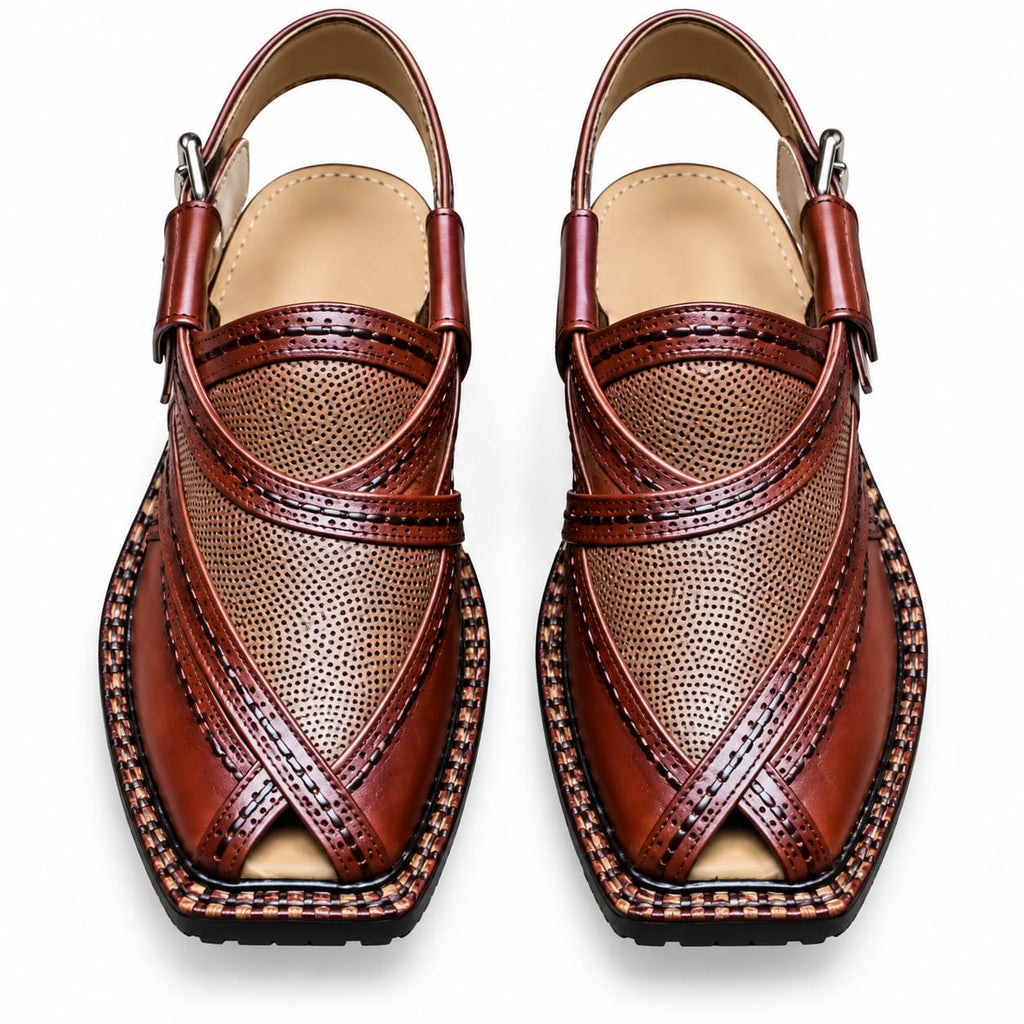 Balochi Narozi Chappal – Handmade Traditional Leather Chappal (Customized)