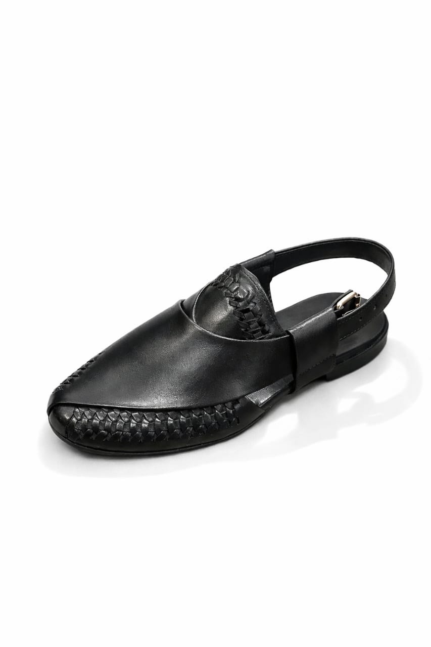 Premium Urban Peshawari Chappal – Rubber Folding Medicated Sole (Comfort Fit)