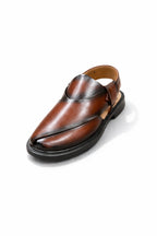 Premium Peshawari Norozi Chappal – 100% Genuine Leather (Single Sole)