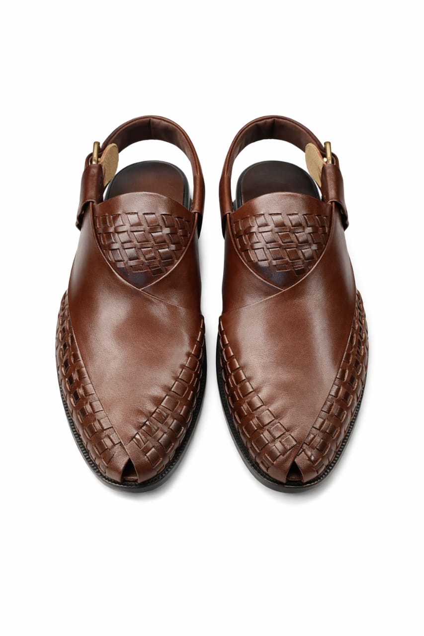 Urban Peshawari Half Patti & Weave Chapple