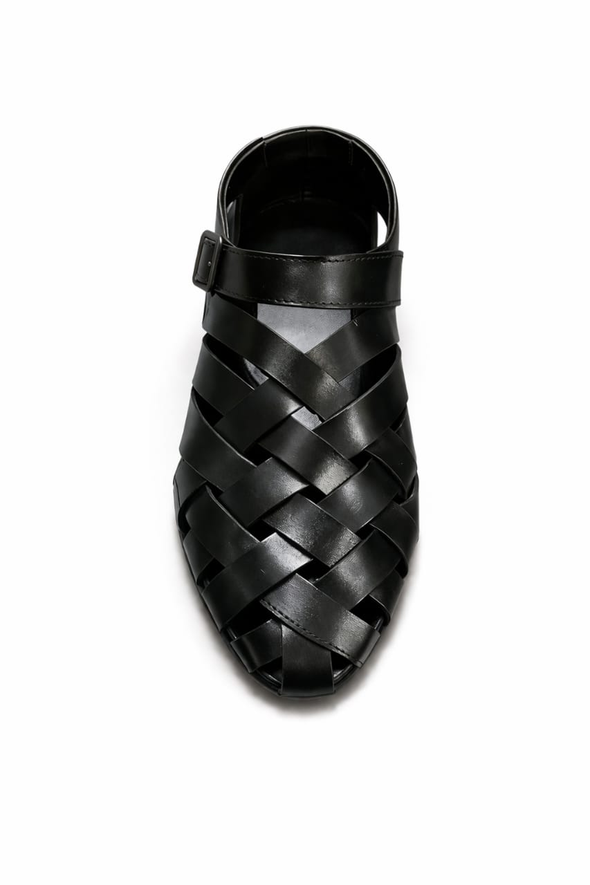 Premium Urban Peshawari Cross Chappal – Rubber Folding Medicated Sole (Comfort Fit)