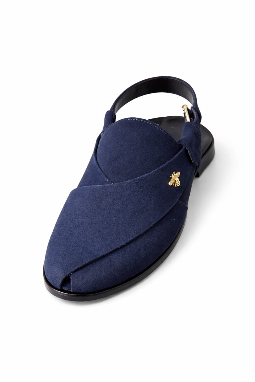 Suede Leather Peshawari Chappals