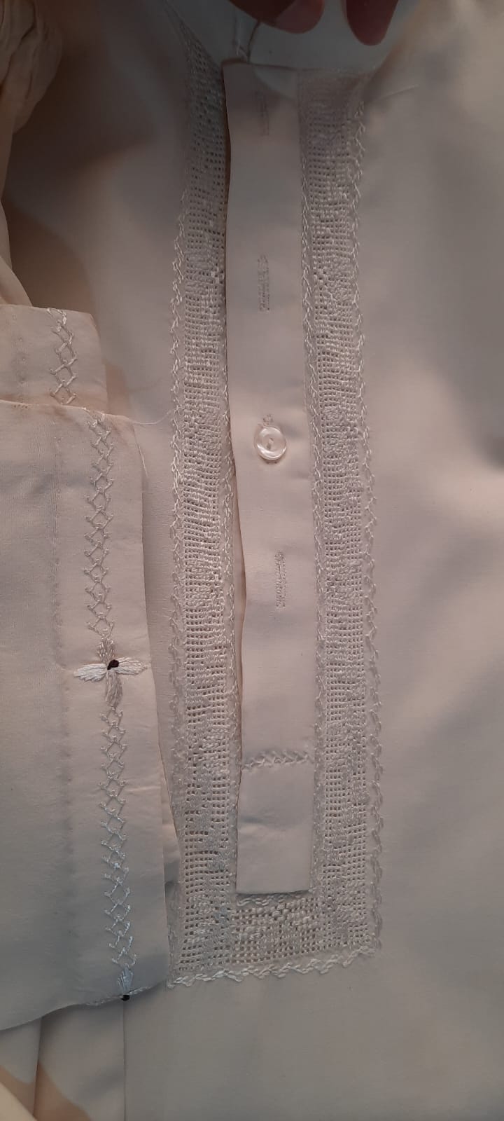 Premium Tarkashi Hand made Gum Stitch (4 in 1) Fabric+Gum Stitch+Tarkashi+Dry Cleaning)