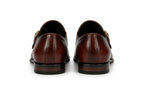 Premium Double Monk Strap Shoes – Genuine Leather (Formal Wear)