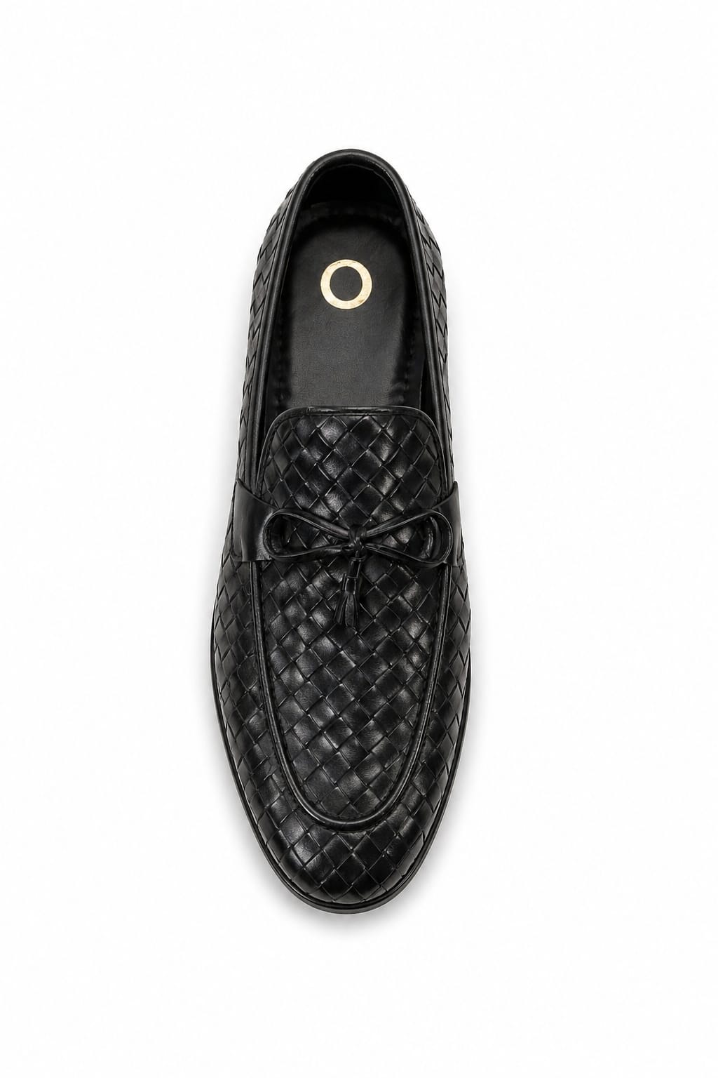 Premium Handwoven Leather Loafers – Tassel Design Slip-On (Comfort Fit)