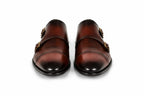 Premium Double Monk Strap Shoes – Genuine Leather (Formal Wear)