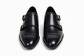 Premium Double Monk Strap Shoes – Genuine Leather (Formal Wear)