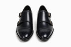 Premium Double Monk Strap Shoes – Genuine Leather (Formal Wear)
