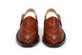 Peshawari Cut Style Narozi Chappal – Genuine Leather Double/Single Sole (Handmade)