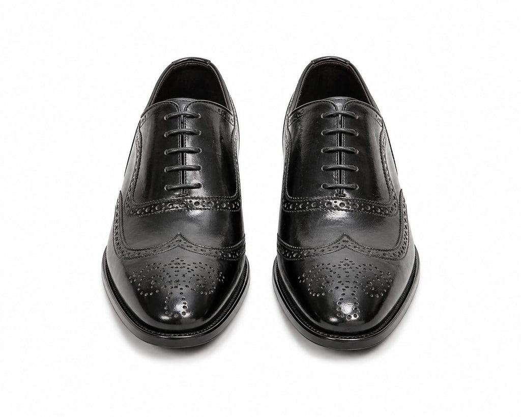 Men’s Oxford Shoes – Genuine Leather Formal Dress Shoes (Handmade Premium)