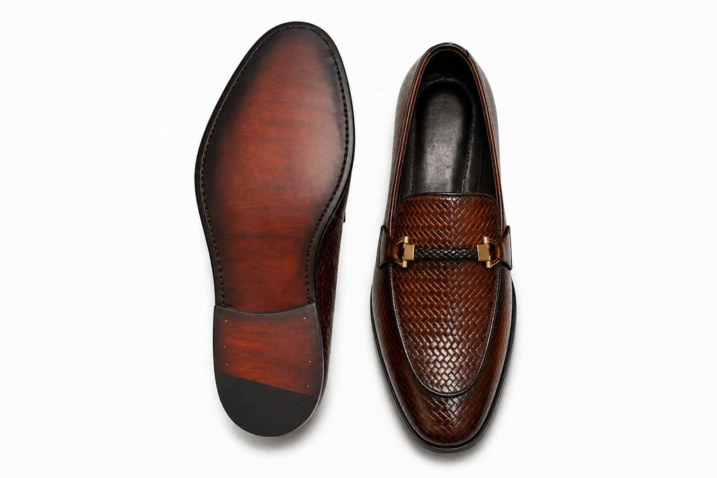 Premium Genuine Leather Loafers – Tassel Slip-On (Comfort Fit)