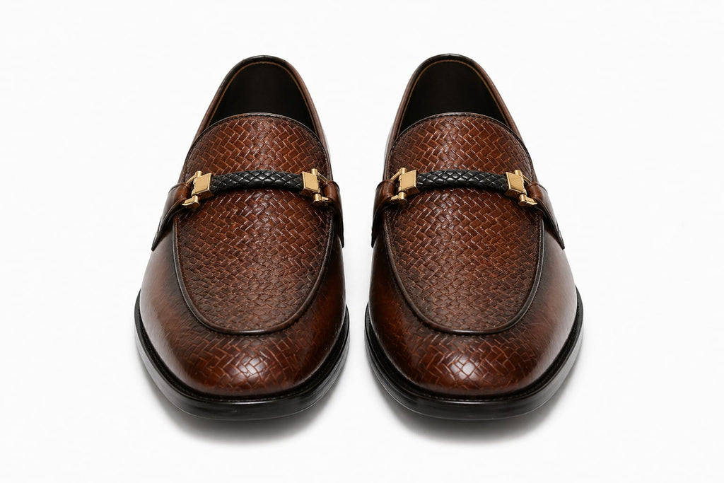 Premium Genuine Leather Loafers – Tassel Slip-On (Comfort Fit)