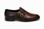 Premium Single Monk Strap Shoes – Genuine Leather (Formal Wear)