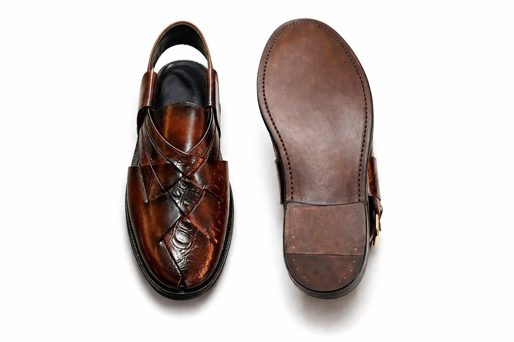 Premium Handmade Urban Peshawari Chappal – 100% Genuine Leather