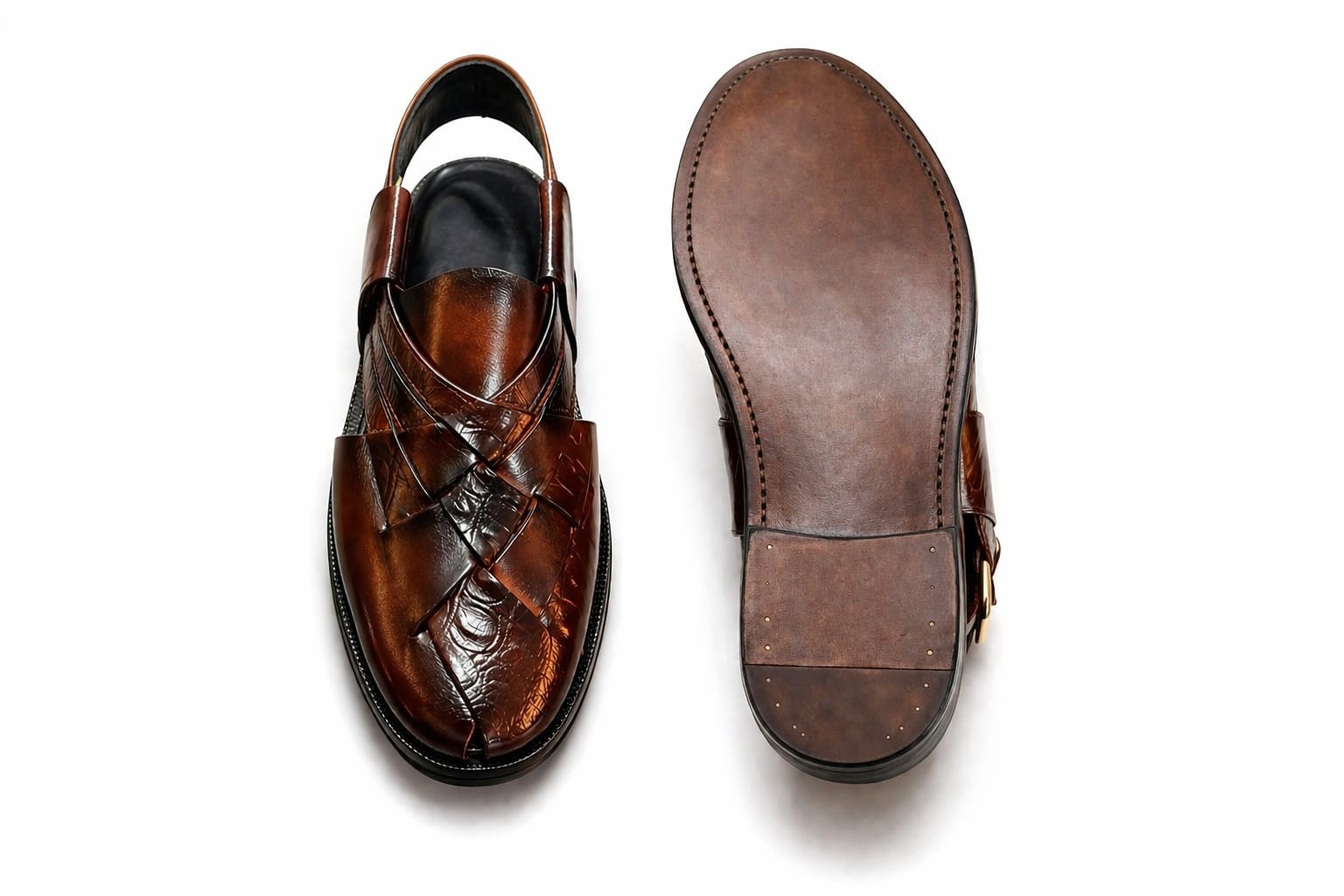 Premium Handmade Urban Peshawari Chappal – 100% Genuine Leather