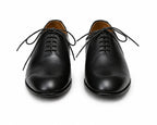 Premium Plain Toe Oxford Shoes – 100% Genuine Full Grain Leather (Leather Sole)