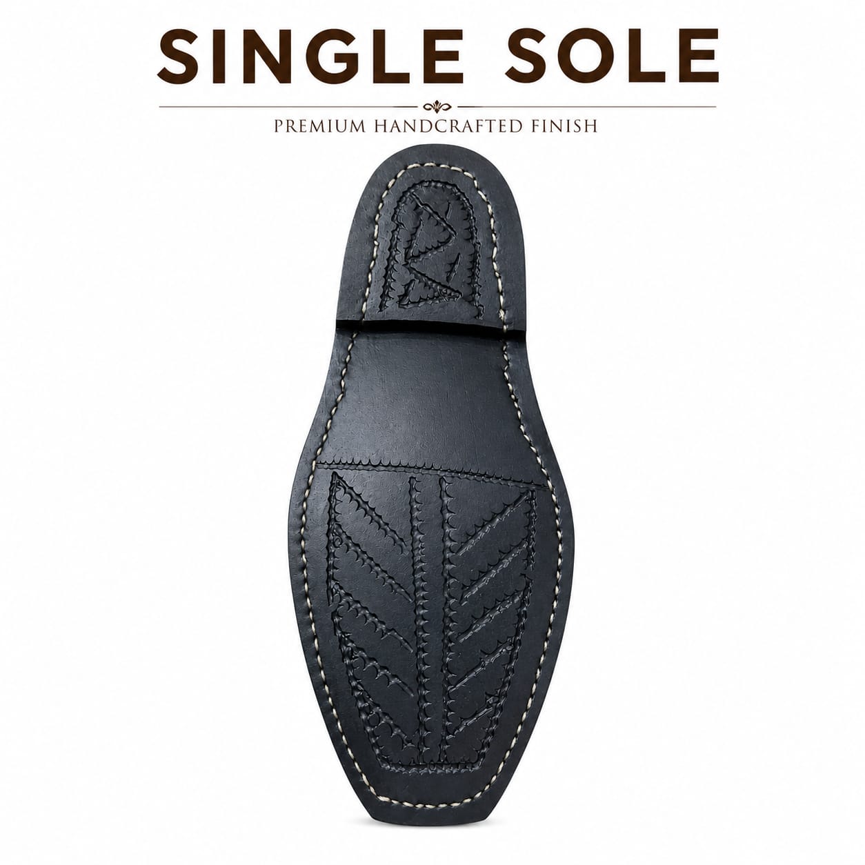 Peshawari Narozi Chappal – Genuine Leather Single Sole (Handmade)