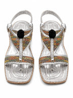 Fancy Kohati Multi Tilla Kheri – Handmade Traditional Leather Sandal