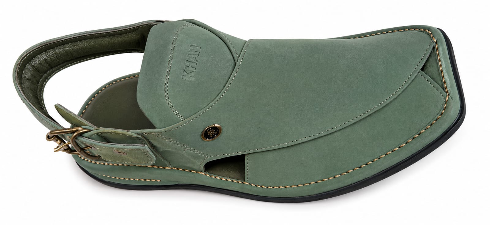 Heritage Urban Peshawari Chappal – Rubber Folding Medicated Sole (Comfort Fit)