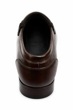 Handcrafted Brown Horsebit Leather Loafers – Premium Formal Slip-On Shoes for Men