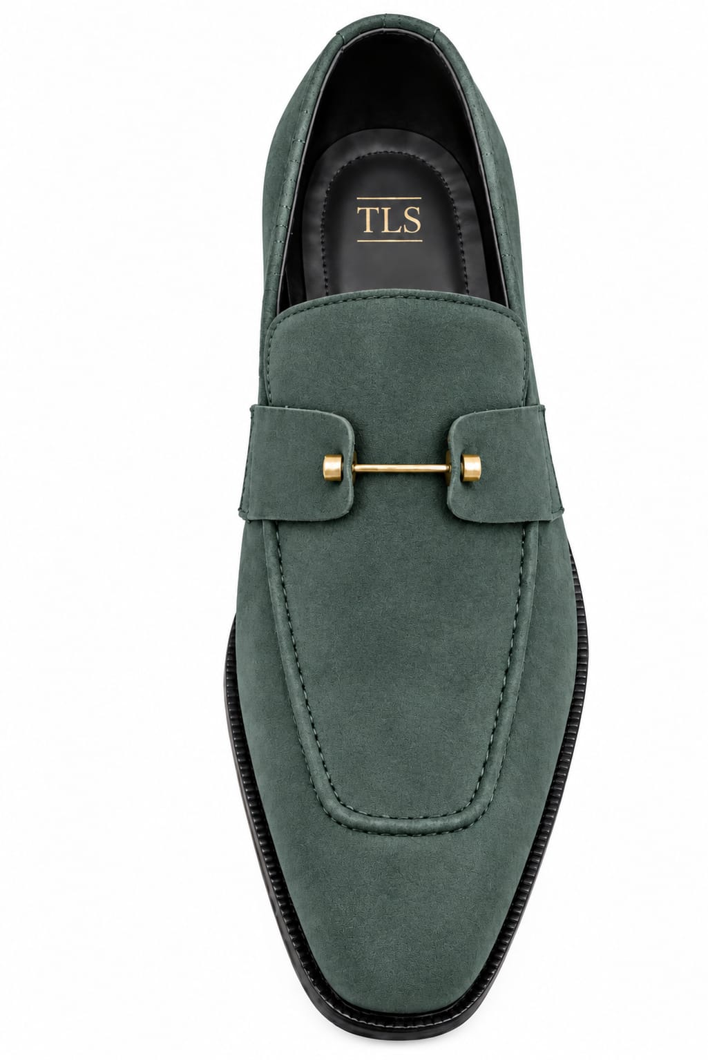 Premium Beige Suede Leather Horsebit Loafers for Men – Handmade Genuine Leather|TLS