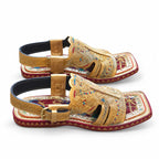 Fancy Kohati Tilla Kheri – Handmade Traditional Leather Sandal