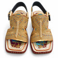 Fancy Kohati Tilla Kheri – Handmade Traditional Leather Sandal