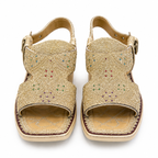 Fancy Peshawari Tilla Kheri – Handmade Traditional Leather Sandal